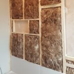studwork and insulation