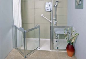 level access shower tray